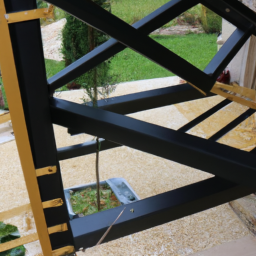 Création de pergola avec toiture véranda en PVC Soyaux